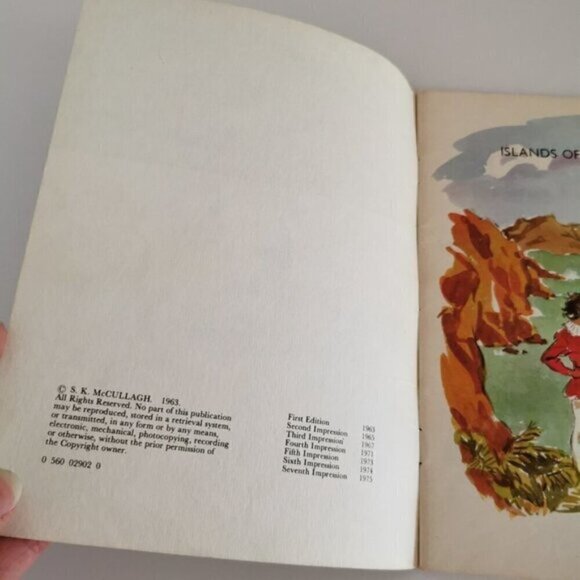 Islands of the Sunset by Sheila McCullagh Student Reader Book 1970s Pirates - Picture 4 of 8
